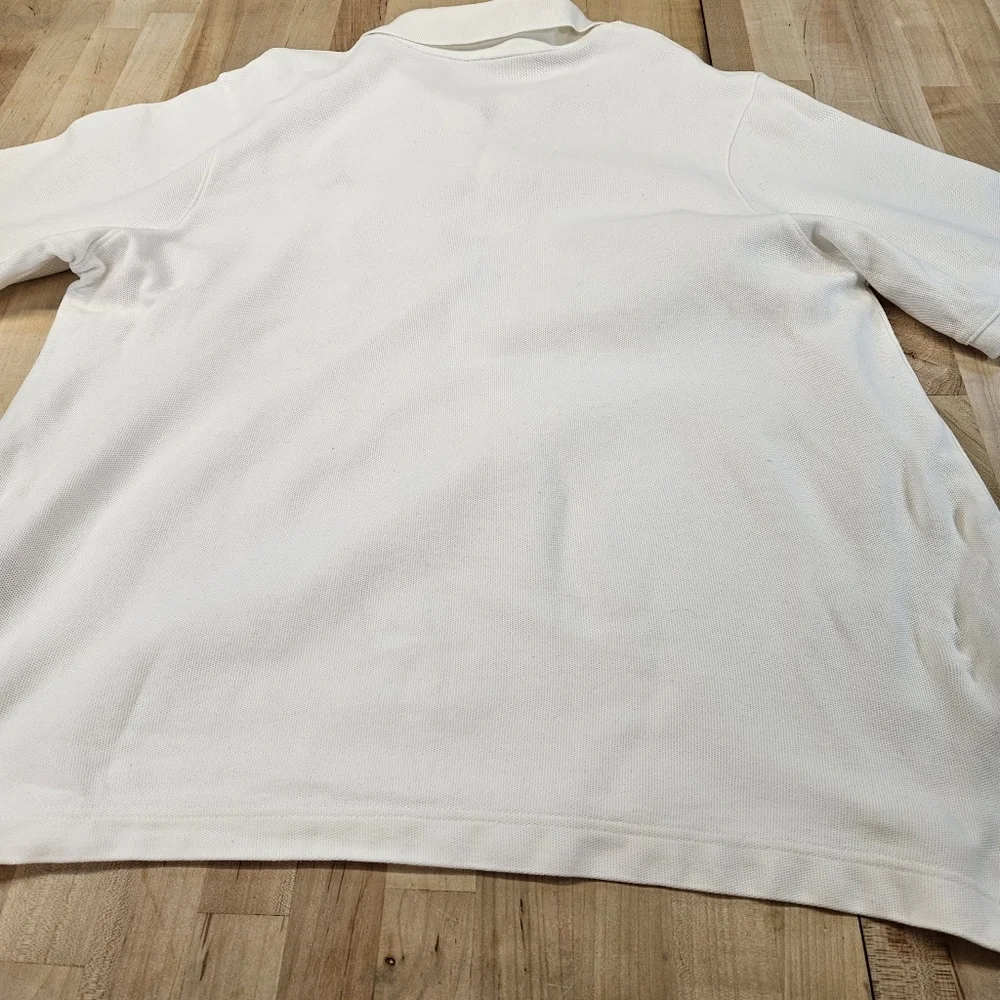 Rare Classic  Authentic Air Jordan Jump Man Whire Polo Shirt X-LARGE